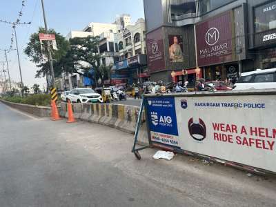 Tolichowki U-Turn Closed Again Days After Jubilee Hills By-Election