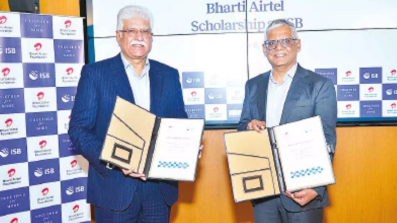 ISB Starts Bharti Airtel Scholarship to Help Future Leaders