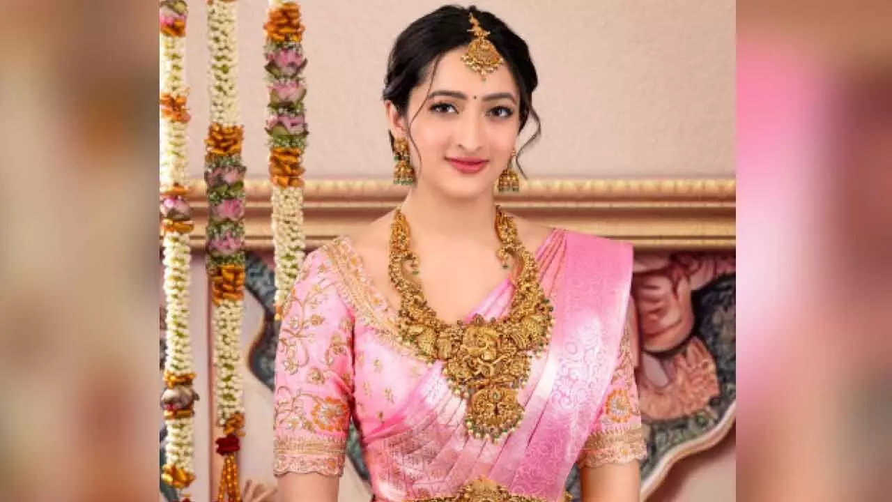 Jaanvi Ghattamaneni stars in her first advertisement for Koushik Gold