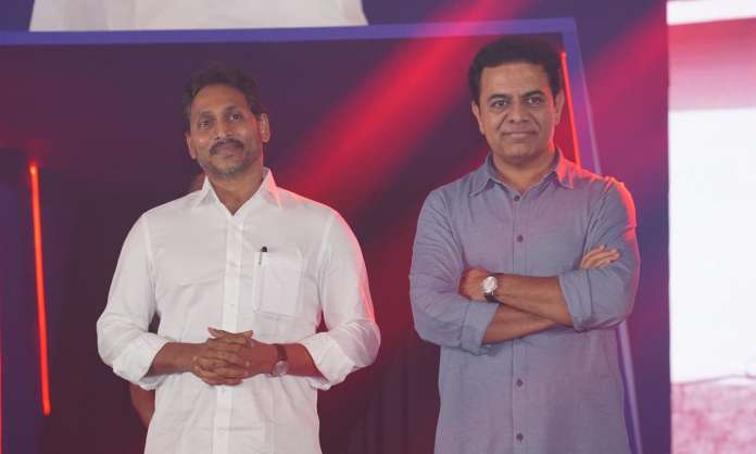 Jagan and KTR attend equestrian league finale as chief guests in Bengaluru