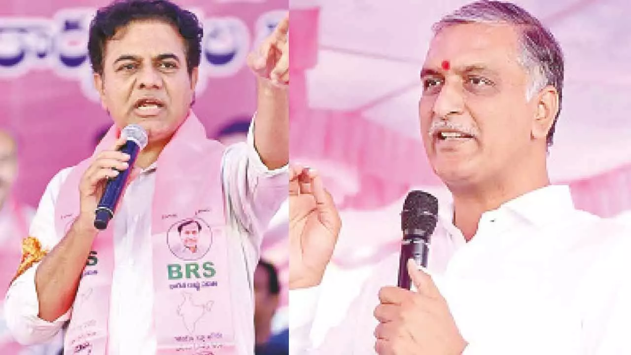 KTR and Harish Rao increase public meetings before village elections