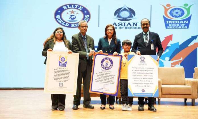 Narayana’s Sharani Ponguru Sets Three World Records with Largest NLP Workshop