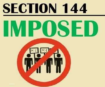 Section 144 imposed in Hyderabad tomorrow