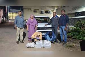 Security Guard Arrested for Hiding Drugs in Car Tire in Hyderabad