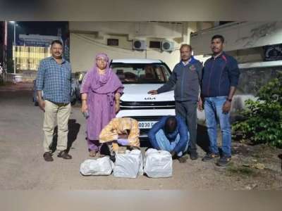 Security Guard Arrested for Hiding Drugs in Car Tire in Hyderabad