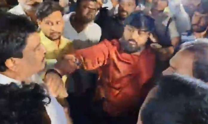 Jubilee Hills Tense After Polling Ends: BRS, Congress Supporters Clash Over Booth Access