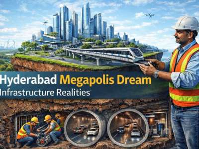 Hyderabad’s Megapolis Dream Hinges on Infrastructure Reality, Say Experts