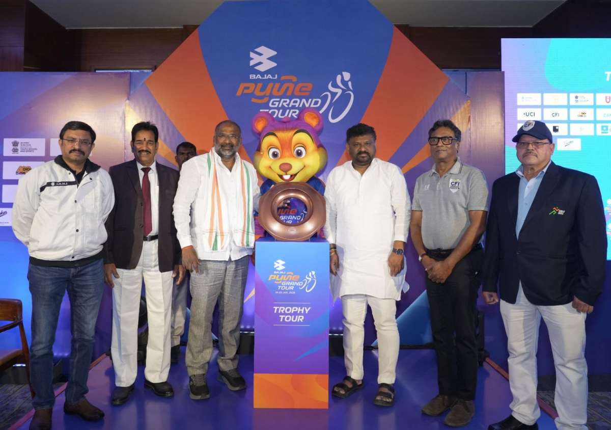 Bajaj Pune Grand Tour 2026 Trophy Unveiled at Hyderabad Stop