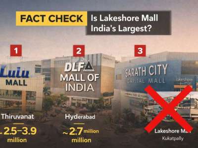 Fact Check: Is Lakeshore Mall the Biggest Mall in India? Here’s the Verified Truth