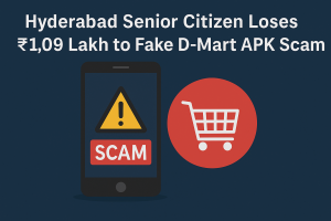 Hyderabad Senior Citizen Loses ₹1.09 Lakh to Fake D-Mart APK Scam