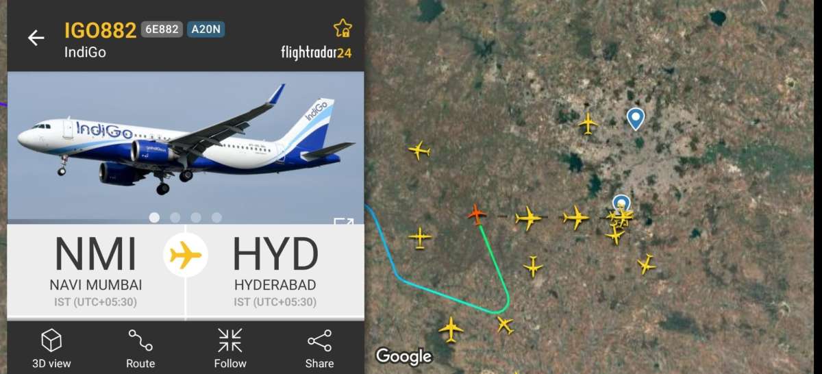 IndiGo Launches Direct Flights Between Navi Mumbai and Hyderabad, Marking Hyderabad’s 100th Route
