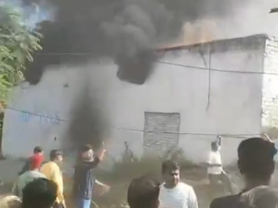 Major Fire Breaks Out at Plastic Manufacturing Unit in Katedan