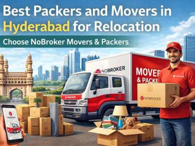 Best Packers and Movers in Hyderabad for Relocation, Choose NoBroker Movers & Packers
