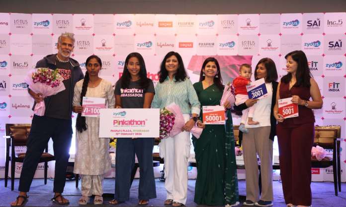 Pinkathon Returns to Hyderabad for 6th Edition with Zydus Partnership for Breast Cancer Awareness