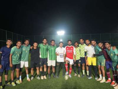 CM Revanth Reddy Practices Football Ahead of Messi’s Hyderabad Visit
