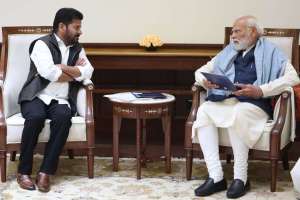CM Revanth Reddy Meets PM Modi, Congress Leaders in Delhi to Invite for Telangana Rising Global Summit