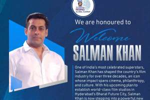 Salman Khan joins Telangana Rising Global Summit
