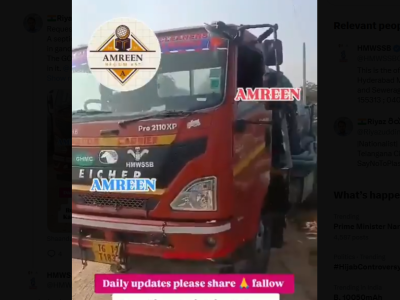 Septic Tanker Seized for Illegally Dumping Sewage into Himayat Nagar Reservoir