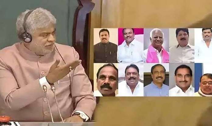 Speaker Gaddam Prasad Rejects Disqualification Petitions Against Five BRS MLAs