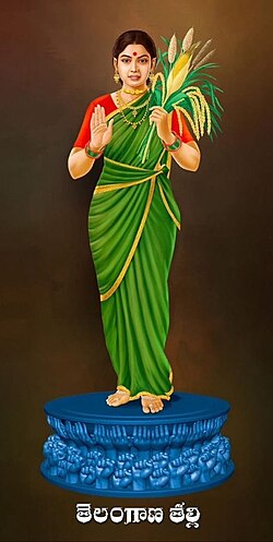 Telangana Talli Statues Unveiled on Sonia Gandhi’s Birthday Across Districts