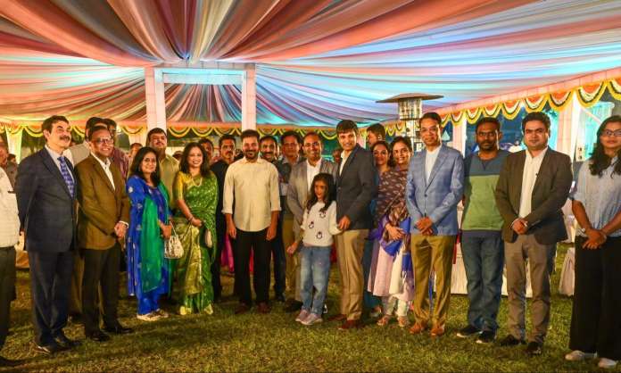 CM Revanth Reddy Attends New Year Celebrations at IAS Officers’ Club Hyderabad