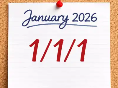 January 1, 2026 Creates Unique 1/1/1 Date Pattern Using Numerology