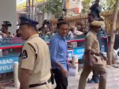 KTR Appears Before SIT in Phone Tapping Case, Alleges Character Assassination