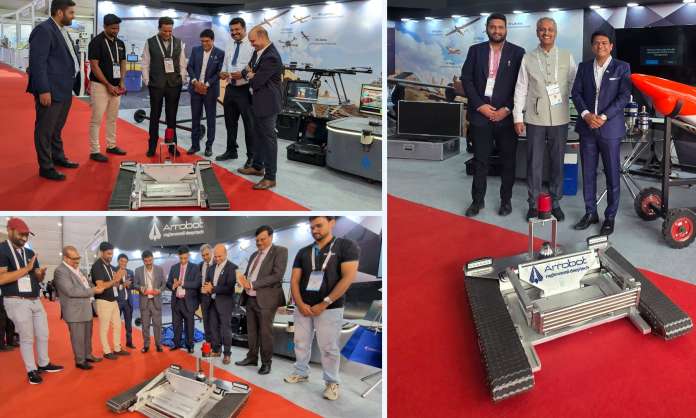 Raghu Vamsi’s ARROBOT Unveils Autonomous Aerospace Systems at Wings India 2026