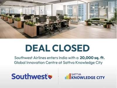 Southwest Airlines to Establish Global Innovation Centre in Hyderabad at Sattva Knowledge City