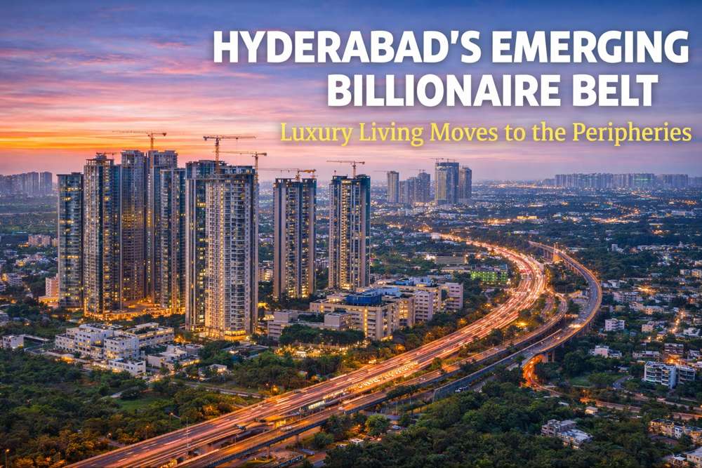 Hyderabad’s Emerging Billionaire Belt: How the City’s Wealth Is Moving to the Periphery