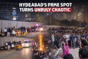 Hyderabad’s “Prime Spot” Near Dallas Center Turns Into Viral Chapri Spot