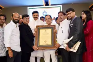 England honors Dr. Brahmanandam on his 70th birthday with a special ceremony