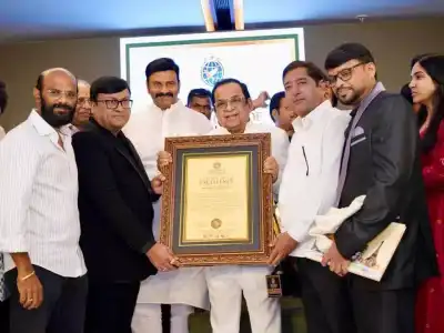 England honors Dr. Brahmanandam on his 70th birthday with a special ceremony