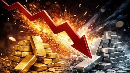 Gold and Silver Prices Drop Sharply in Indian Markets