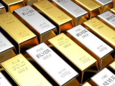 Gold prices rise, silver remains stable today
