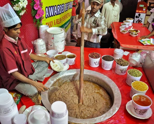 Haleem stalls should be on the ground floor only