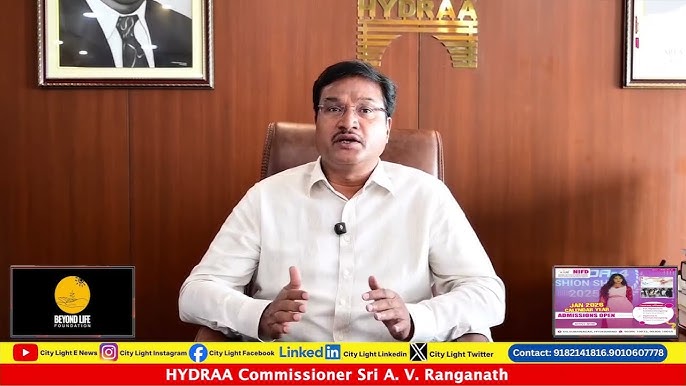 HYDRAA Commissioner Launches Fire Safety Awareness Drive Across Hyderabad Ahead of Summer