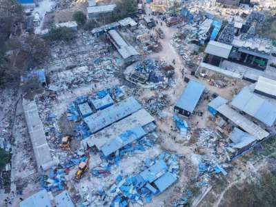 HYDRAA recovers land worth Rs 2,200 crore near Madhapur, demolishes 30 shops