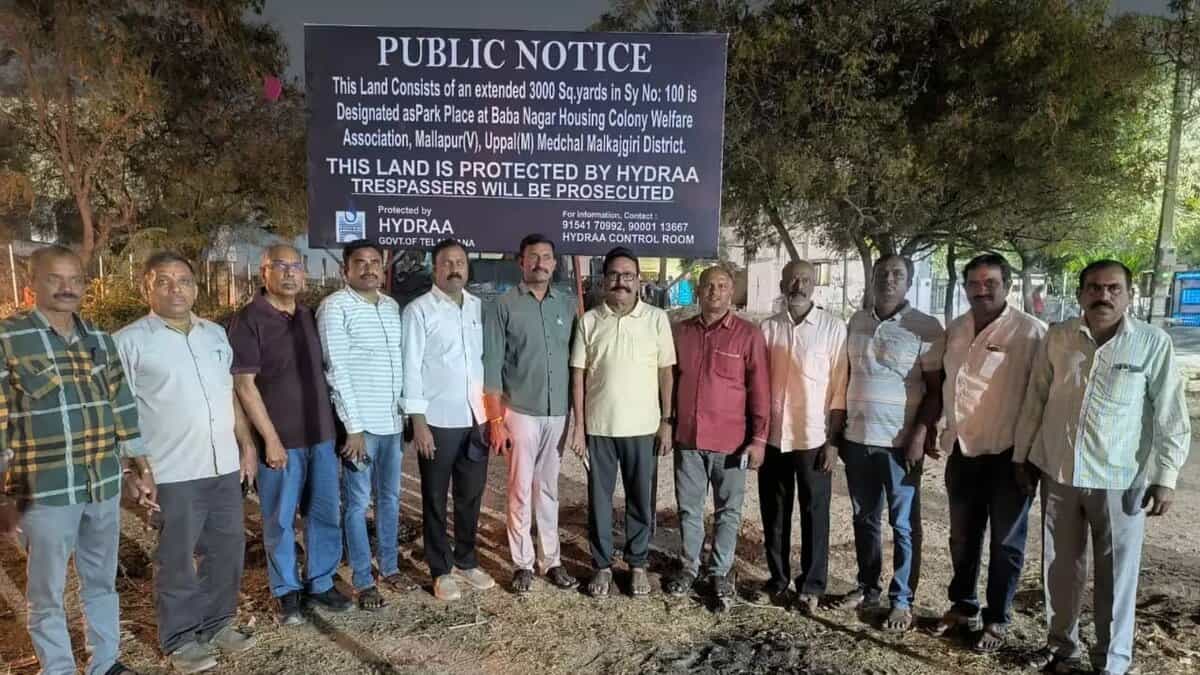 HYDRAA recovers Rs 85 crore land in Uppal for park development