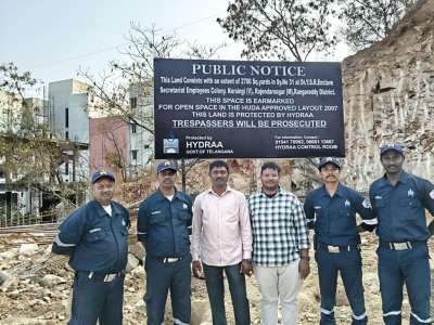 HYDRAA Saves ₹54 Crore Government Land from Encroachment in Neknampur