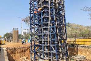 IIIT Junction Multi-Level Flyover Construction Begins to Ease Hyderabad Traffic Congestion