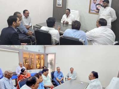 MLA Prakash Goud Assures Justice to 450 Families in Madhu Park Ridge Musi Row
