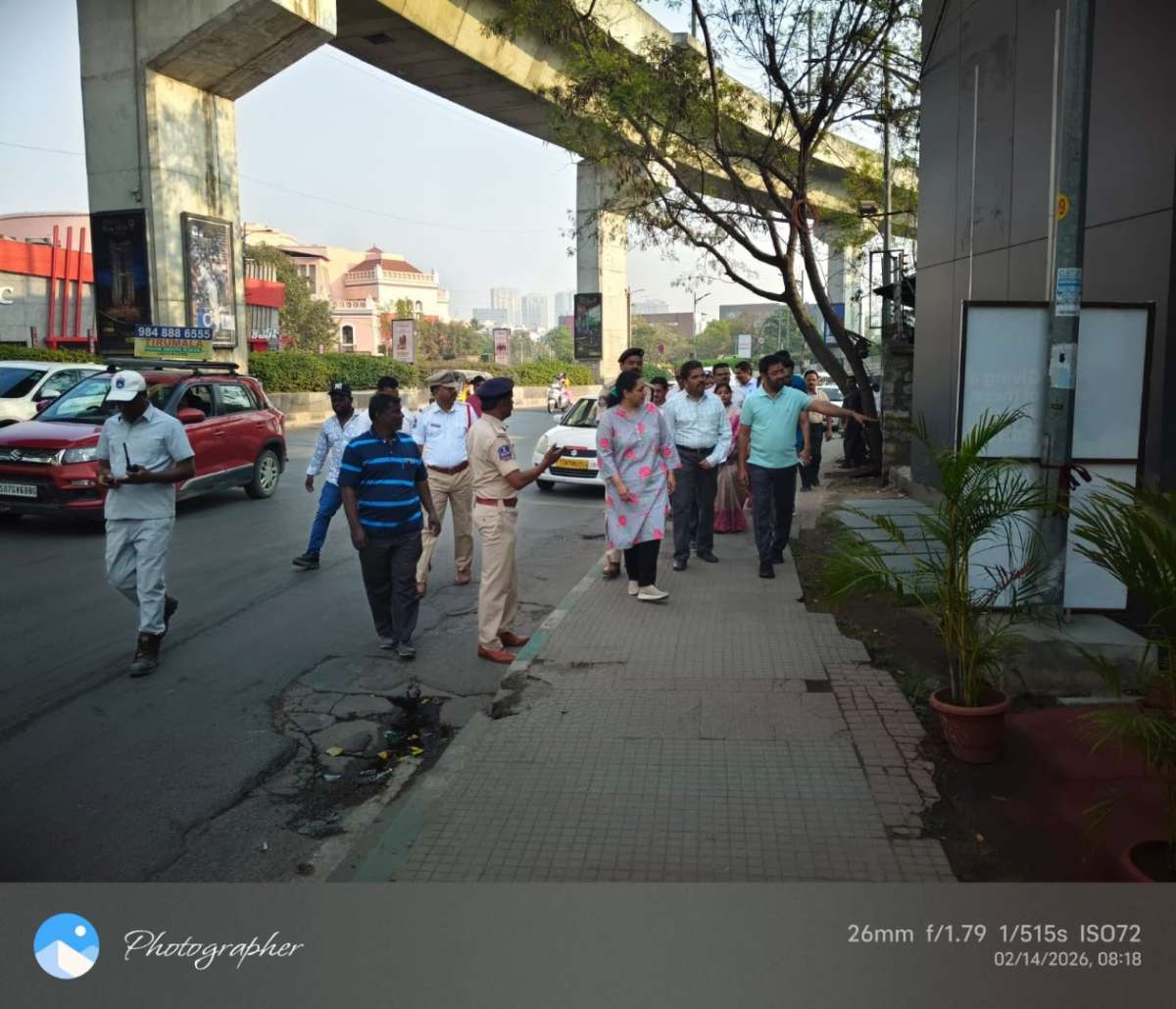 Multi-Department Action Plan Launched to Tackle Traffic Congestion in Madhapur-HITEC City Corridor