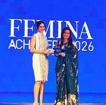 Sharani Ponguru Director of Narayana educational Institution’s wins Femina Achievers Award 2026