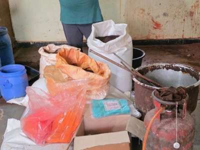 Task Force Busts Major Tea Powder Adulteration Racket in Hyderabad’s Sanath Nagar