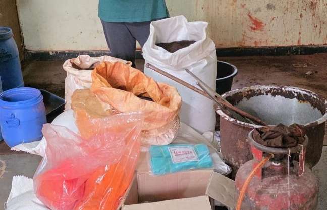 Task Force Busts Major Tea Powder Adulteration Racket in Hyderabad’s Sanath Nagar