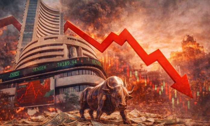 Indian Stock Markets Crash: Over ₹10 Lakh Crore Investor Wealth Wiped Out in a Single Day