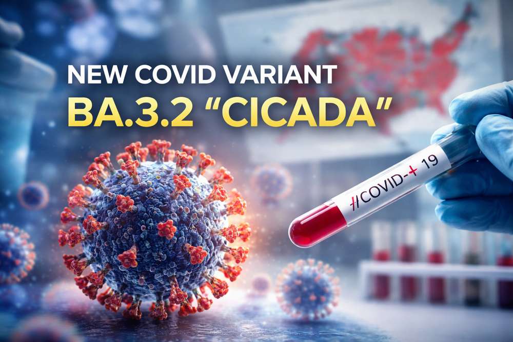 New COVID Variant ‘Cicada’ (BA.3.2) Spreads Across Countries: What We Know So Far