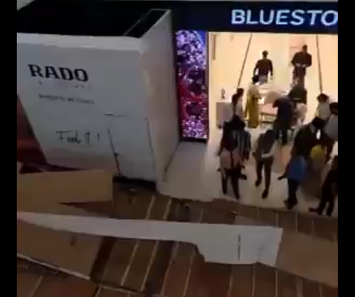 Ceiling Boards Collapse at Lake Shore Mall Kukatpally, Shoppers Injured