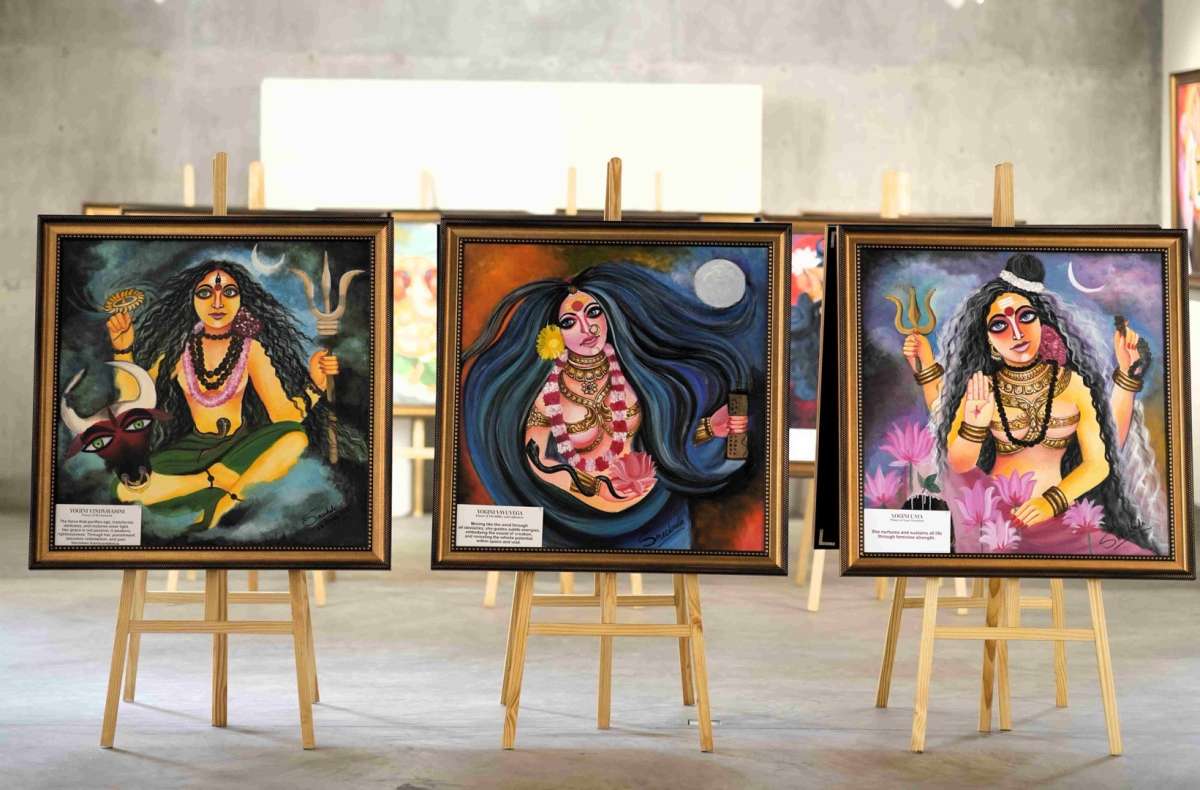 Hyderabad Hosts Ekaa: The One – Rare Showcase of 64 Yogini Artworks